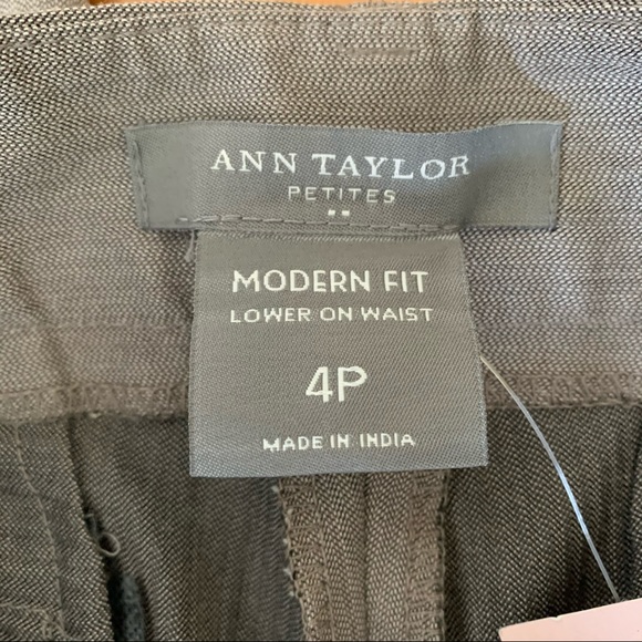 Ann Taylor Modern Fit Pants Gray - Picture 8 of 8